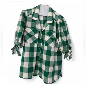 HUNTER BELL Emerald Check Set